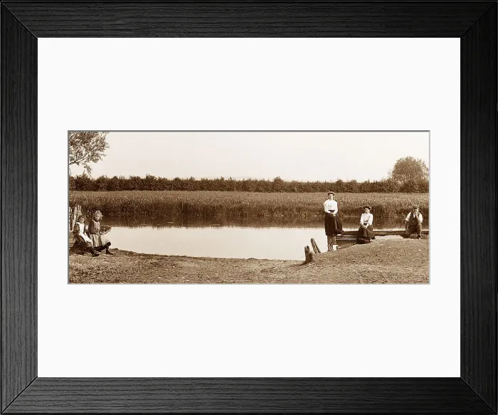 Framed Print : The Ferry crossing, Misson near Bawtry Framed Print : The Ferry crossing, Misson near Bawtry