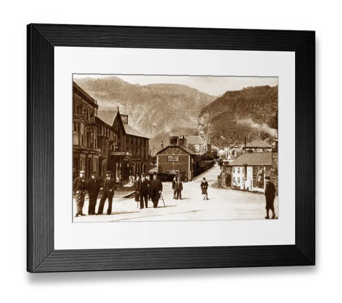 Framed Print : Monmouth early 1900s Framed Print : Monmouth early 1900s