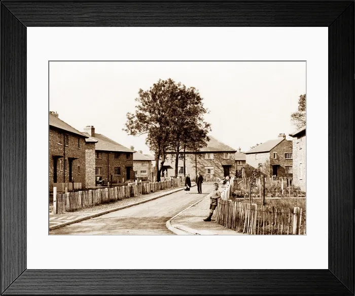 Framed Print : Moorends Orchard Lane probably 1920s Framed Print : Moorends Orchard Lane probably 1920s