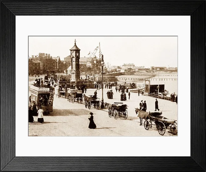 Framed Print : Morecambe Victorian period Framed Print : Morecambe Victorian period