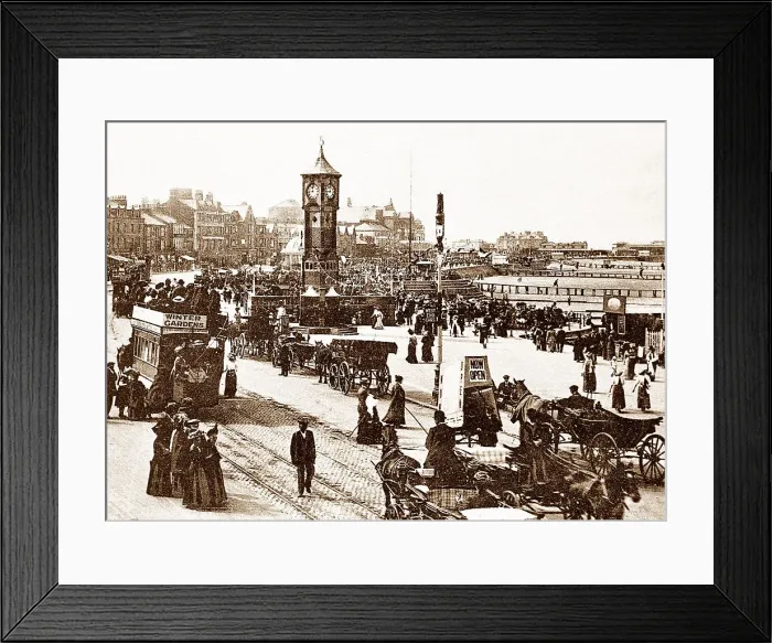 Framed Print : Morecambe Victorian period Framed Print : Morecambe Victorian period
