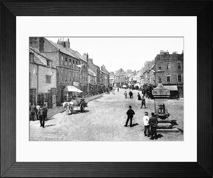 Framed Print : Morpeth Newgate Street Victorian period Framed Print : Morpeth Newgate Street Victorian period