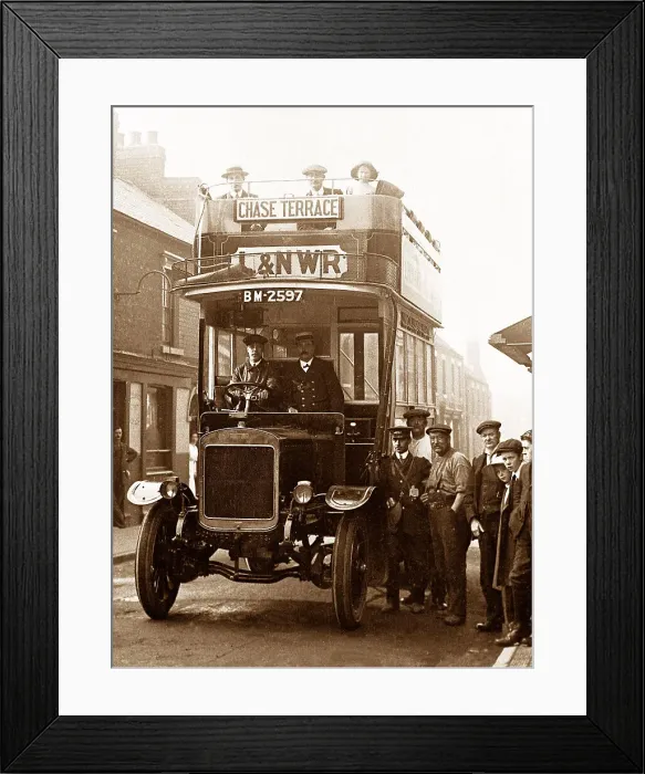 Framed Print : LNWR bus, Chase Town Framed Print : LNWR bus, Chase Town
