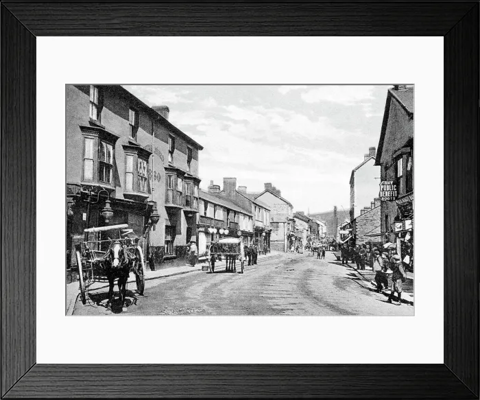 Framed Print : Oxford Street, Mountain Ash Framed Print : Oxford Street, Mountain Ash