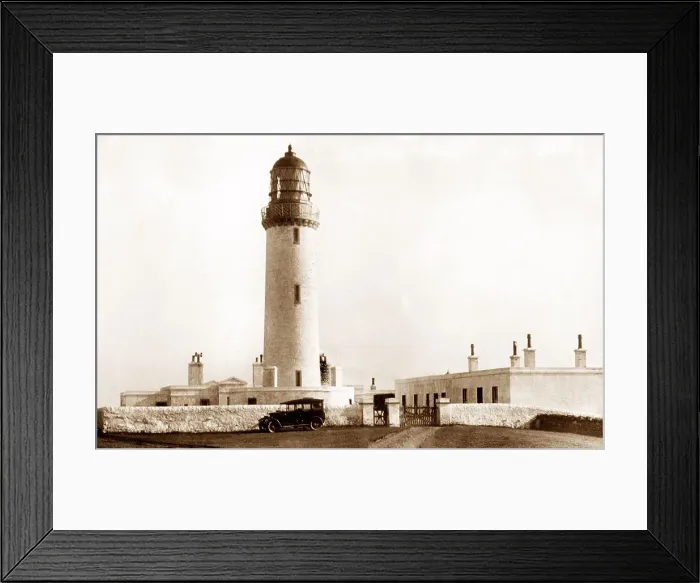 Framed Print : Mull of Galloway Lighthouse early 1900s Framed Print : Mull of Galloway Lighthouse early 1900s