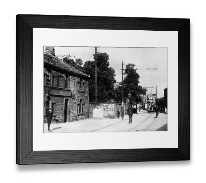 Framed Print : Burnley Road, Mytholmroyd Framed Print : Burnley Road, Mytholmroyd