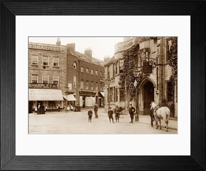 Framed Print : Angel and Royal Hotel, Grantham Framed Print : Angel and Royal Hotel, Grantham