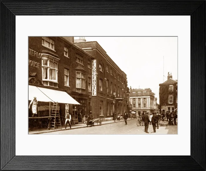 Framed Print : High Street, Grantham Framed Print : High Street, Grantham