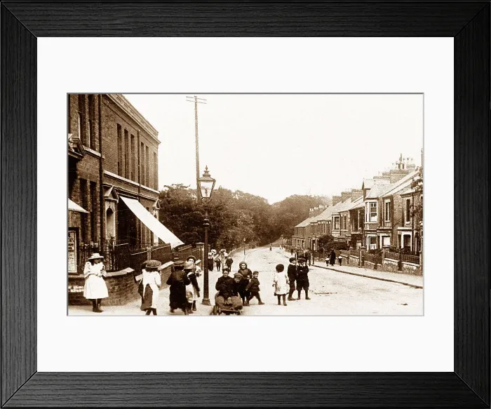 Framed Print : Grantham St. Catherine's Road early 1900s Framed Print : Grantham St. Catherine's Road early 1900s