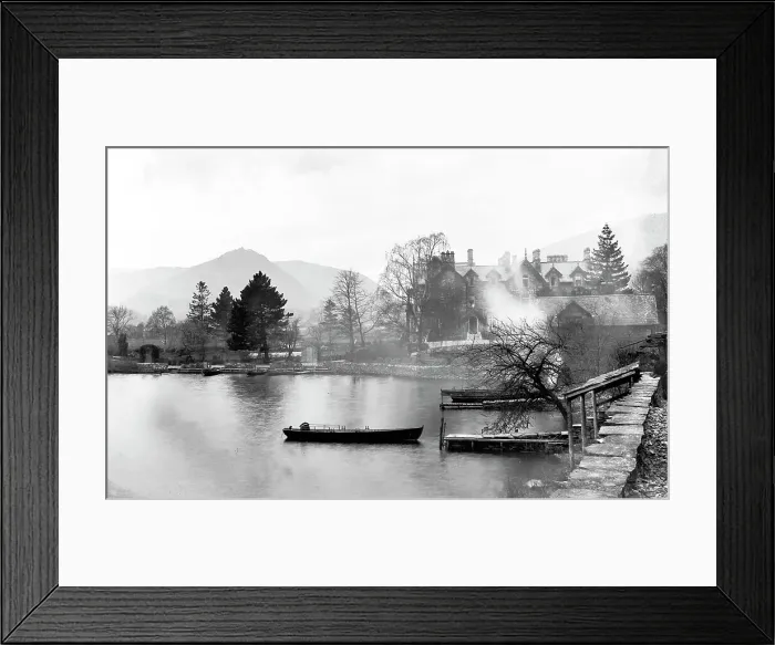 Framed Print : Grasmere early 1900s Framed Print : Grasmere early 1900s