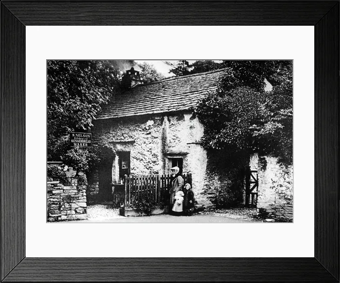 Framed Print : Grasmere Gingerbread Maker early 1900s Framed Print : Grasmere Gingerbread Maker early 1900s