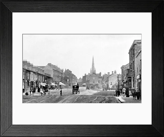 Framed Print : Grantham Westgate Victorian period Framed Print : Grantham Westgate Victorian period