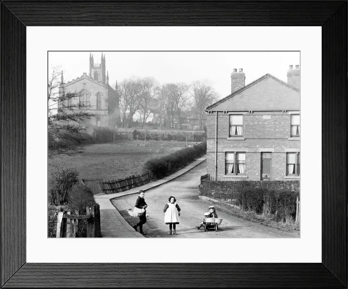 Framed Print : Greasbrough early 1900s Framed Print : Greasbrough early 1900s