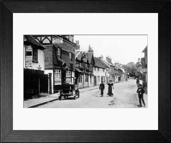 Framed Print : Great Missenden High Street early 1900s Framed Print : Great Missenden High Street early 1900s