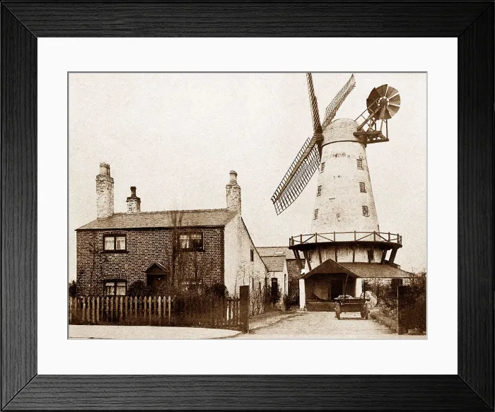 Framed Print : Windmill, Great Crosby Framed Print : Windmill, Great Crosby