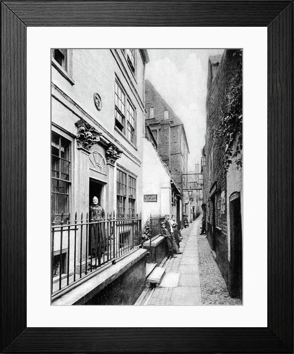 Framed Print : Great Yarmouth A Row early 1900s Framed Print : Great Yarmouth A Row early 1900s