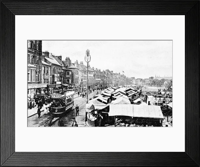 Framed Print : Market Palce, Great Yarmouth Framed Print : Market Palce, Great Yarmouth