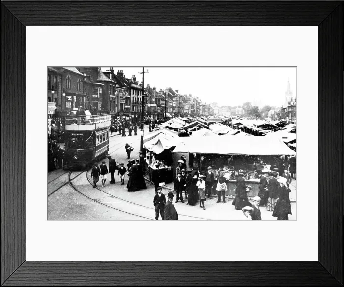 Framed Print : Market Palce, Great Yarmouth Framed Print : Market Palce, Great Yarmouth