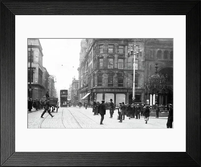 Framed Print : Cathcart Square, Greenock Framed Print : Cathcart Square, Greenock