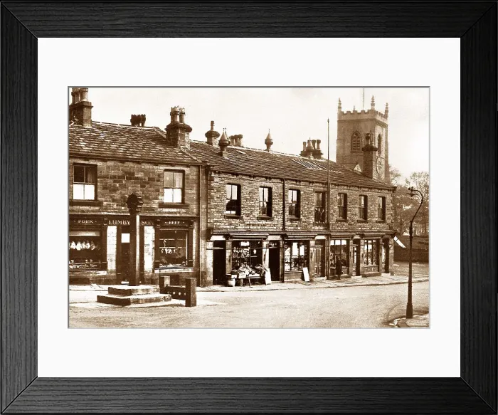 Framed Print : Towngate, Guiseley Framed Print : Towngate, Guiseley