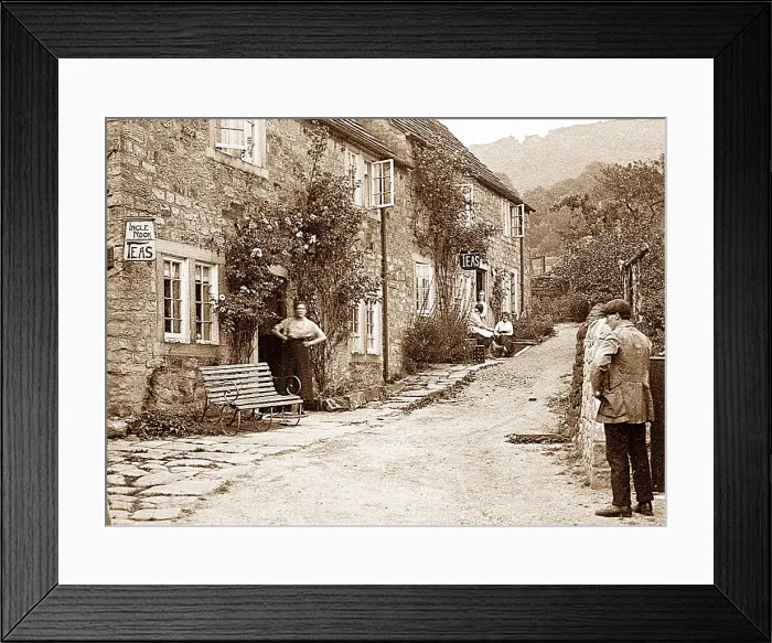 Framed Print : Froggatt early 1900s Framed Print : Froggatt early 1900s