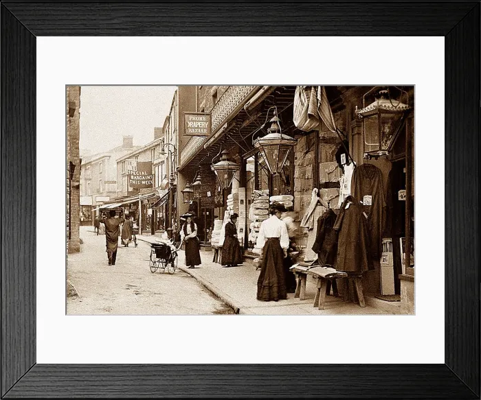 Framed Print : Catherine Street, Frome Framed Print : Catherine Street, Frome