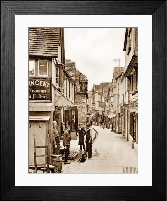 Framed Print : Cheap Street, Frome Framed Print : Cheap Street, Frome