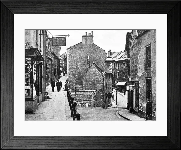 Framed Print : Frome Paul Street early 1900s Framed Print : Frome Paul Street early 1900s