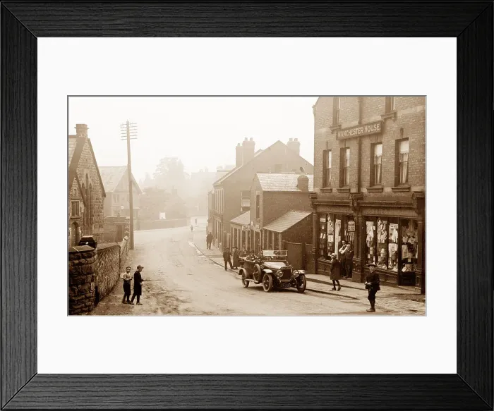 Framed Print : Bank Street, Hemsworth Framed Print : Bank Street, Hemsworth