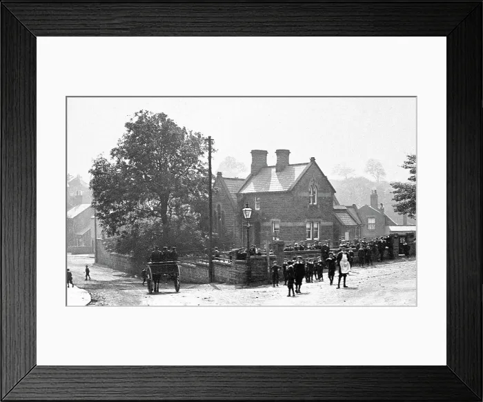 Framed Print : Hemsworth School early 1900s Framed Print : Hemsworth School early 1900s