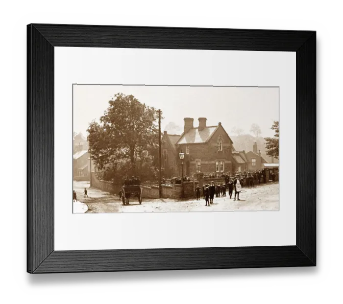 Framed Print : Hemsworth School Framed Print : Hemsworth School