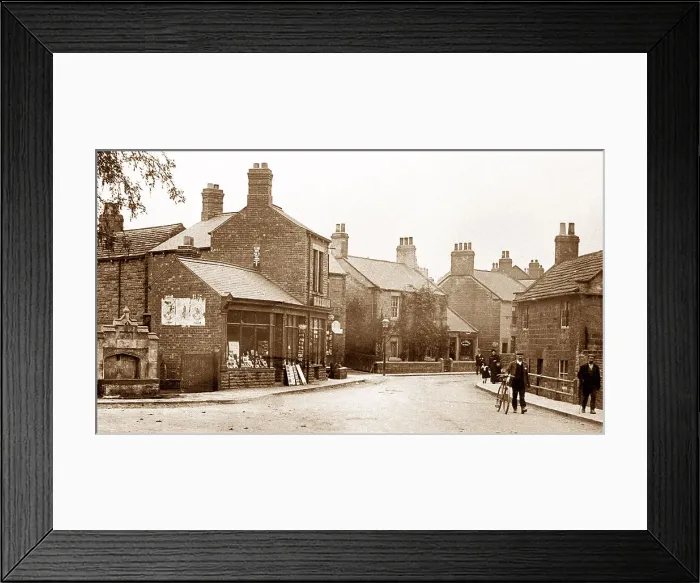 Framed Print : Market Place, Hemsworth Framed Print : Market Place, Hemsworth