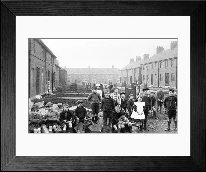 Framed Print : Hemsworth Newstead Avenue probably 1920s Framed Print : Hemsworth Newstead Avenue probably 1920s