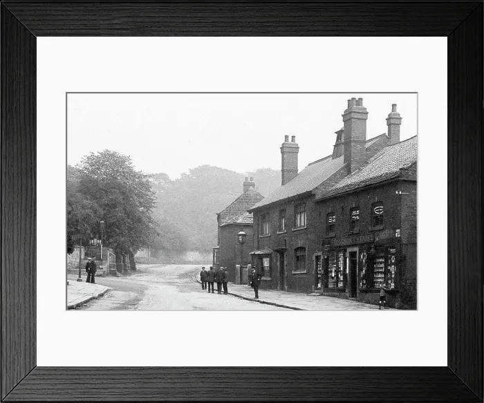 Framed Print : Hemsworth Pontefract Road early 1900s Framed Print : Hemsworth Pontefract Road early 1900s