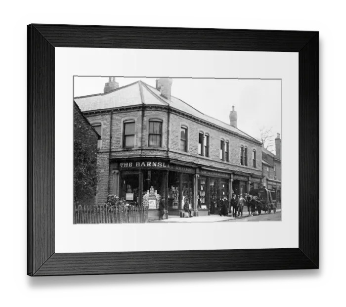 Framed Print : Hemsworth early 1900s Framed Print : Hemsworth early 1900s