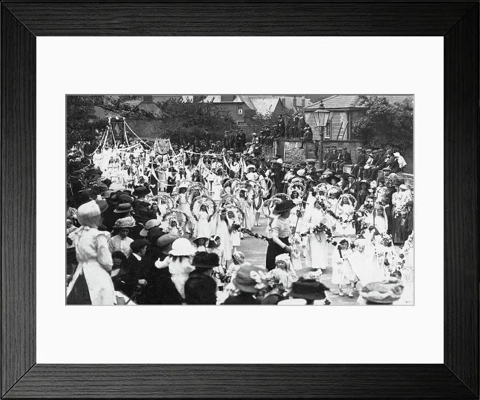 Framed Print : Catholic Festival, Hemsworth Framed Print : Catholic Festival, Hemsworth