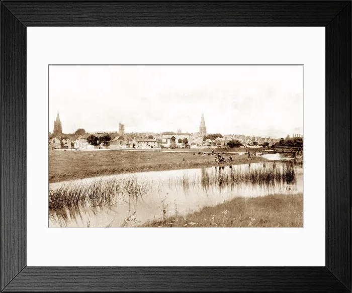 Framed Print : Stamford early 1900s Framed Print : Stamford early 1900s