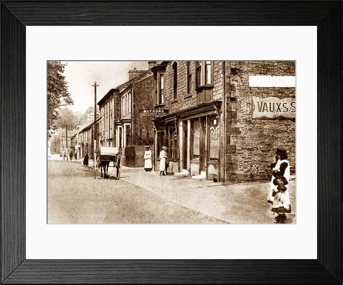 Framed Print : Front Street, Stanhope Framed Print : Front Street, Stanhope