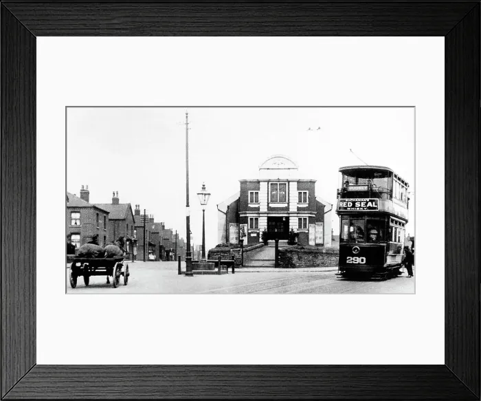 Framed Print : Stanningley Pavilion Cinema early 1900s Framed Print : Stanningley Pavilion Cinema early 1900s