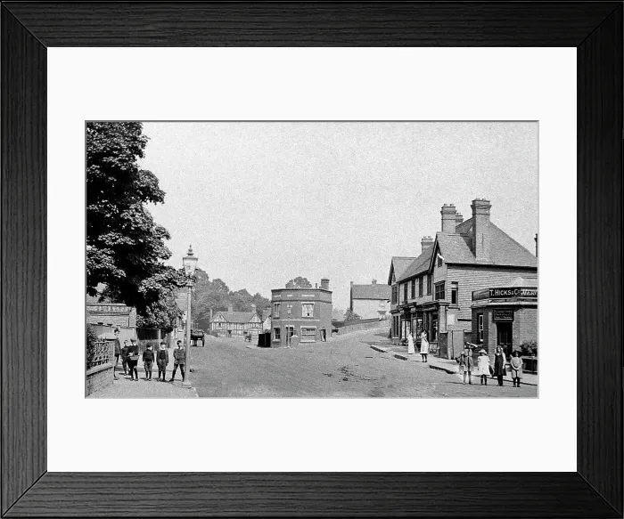 Framed Print : Lower Street, Stansted Framed Print : Lower Street, Stansted