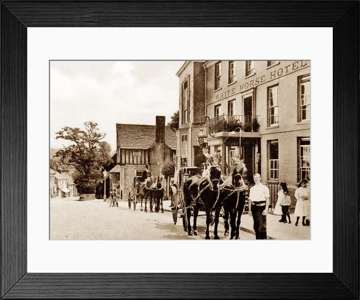 Framed Print : High Street, Steyning Framed Print : High Street, Steyning