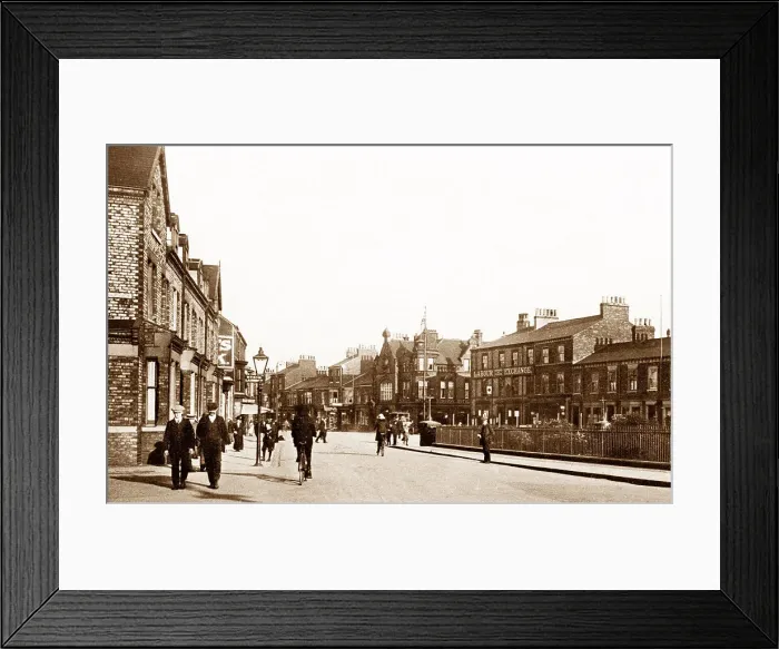 Framed Print : Stockton-on-Tees Bishopton Lane early 1900s Framed Print : Stockton-on-Tees Bishopton Lane early 1900s