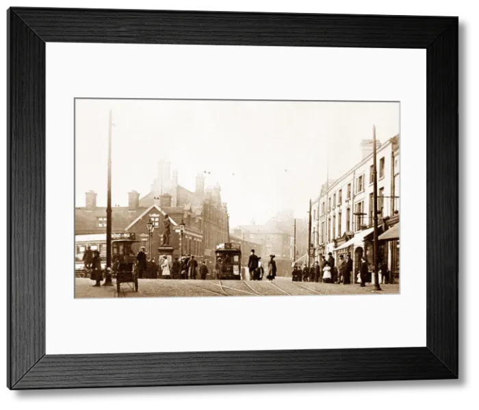 Framed Print : Stoke-on-Trent Campbell Place early 1900s Framed Print : Stoke-on-Trent Campbell Place early 1900s