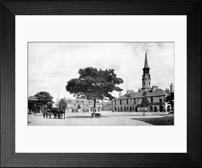 Framed Print : Market Square, Stonehaven Framed Print : Market Square, Stonehaven