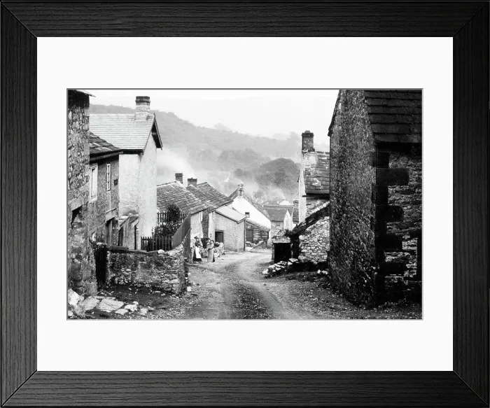 Framed Print : Stoney Middleton Framed Print : Stoney Middleton