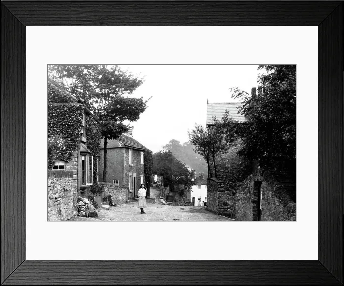 Framed Print : Stoney Middleton Framed Print : Stoney Middleton
