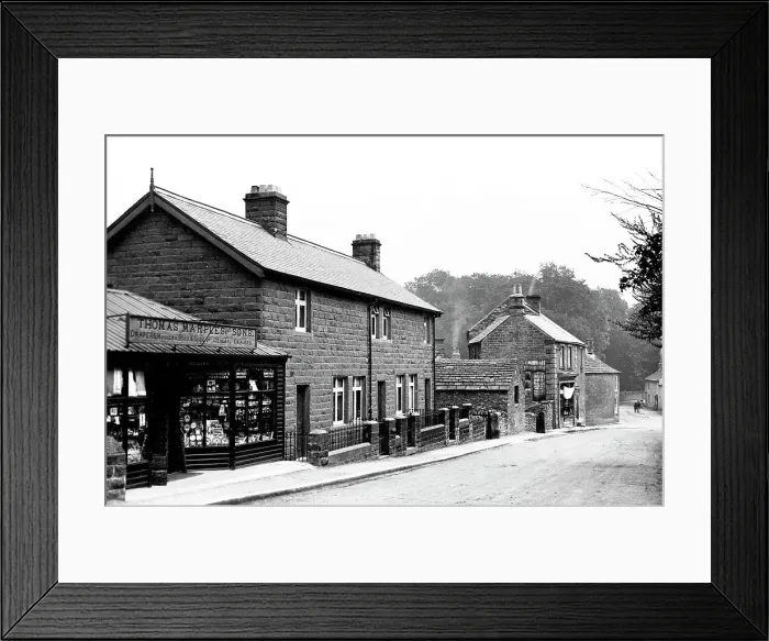 Framed Print : Stoney Middleton Framed Print : Stoney Middleton