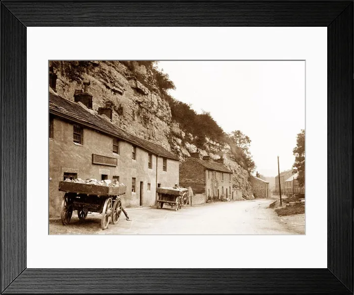 Framed Print : Lovers leap Inn, Stoney Middleton Framed Print : Lovers leap Inn, Stoney Middleton