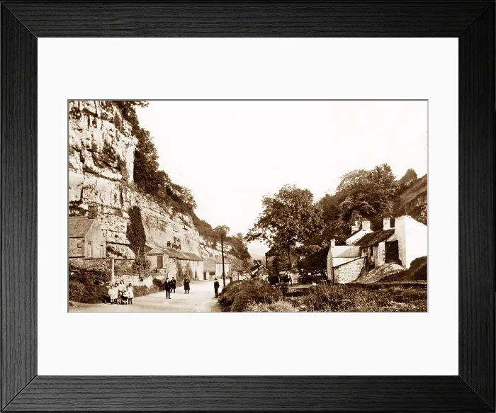 Framed Print : Lovers Leap, Stoney Middleton Framed Print : Lovers Leap, Stoney Middleton