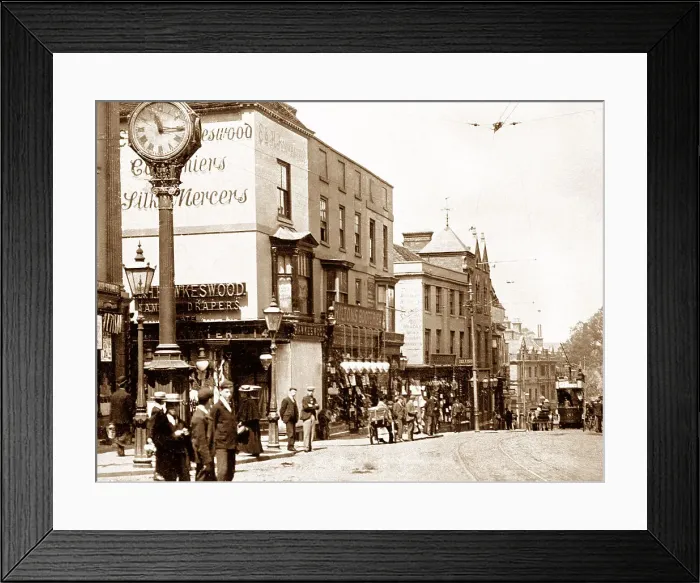 Framed Print : High Street, Stourbridge